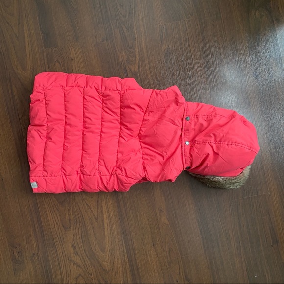 Bench Pink Kids Puffer Vest Age 7/8 Like New - Picture 3 of 4